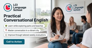 LCI Language School English class ad thumbnail